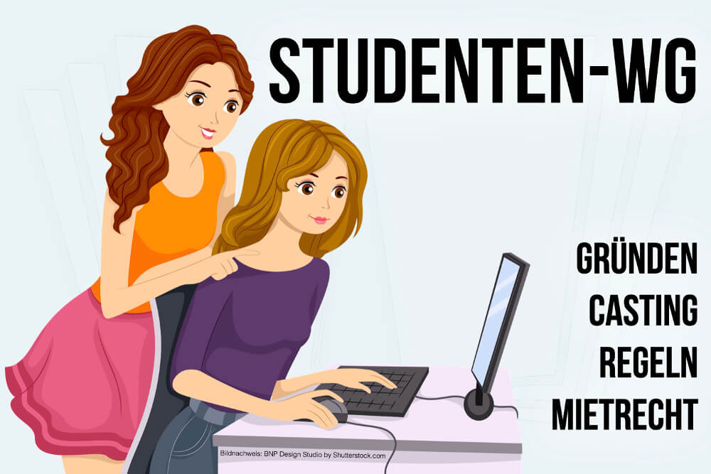 Studenten-WG: Die besten Tipps zur Studentenbude