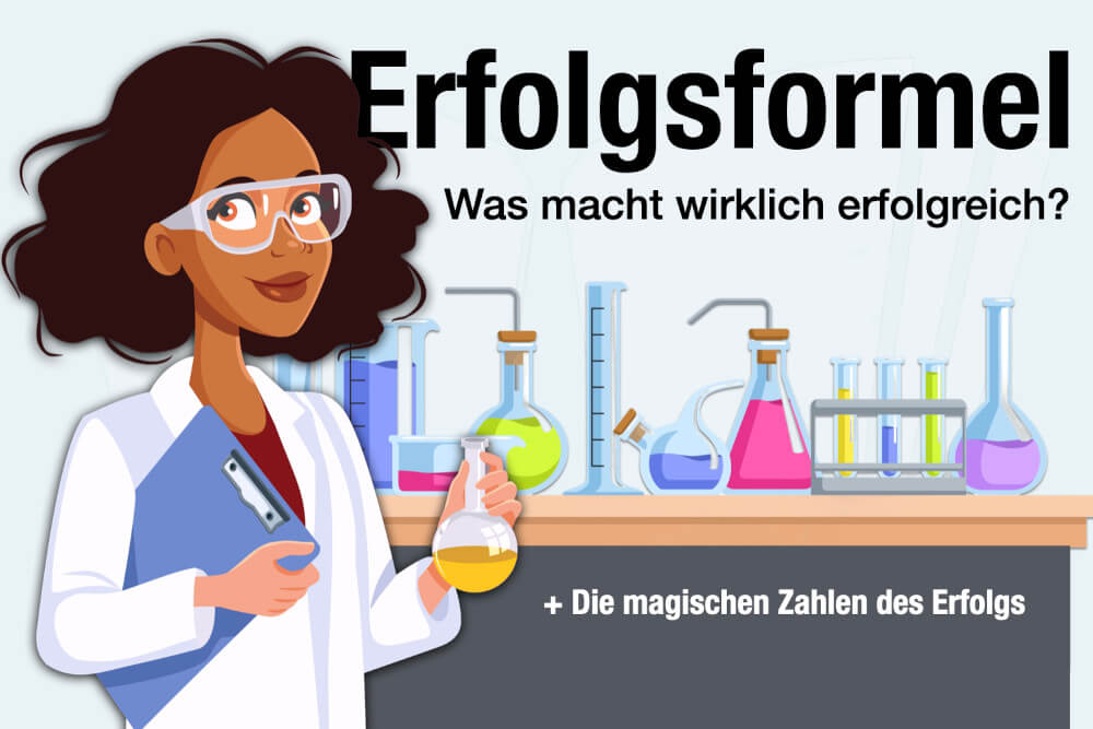 Erfolgsformel Erfolgreich Werden Zahlen Erfolg