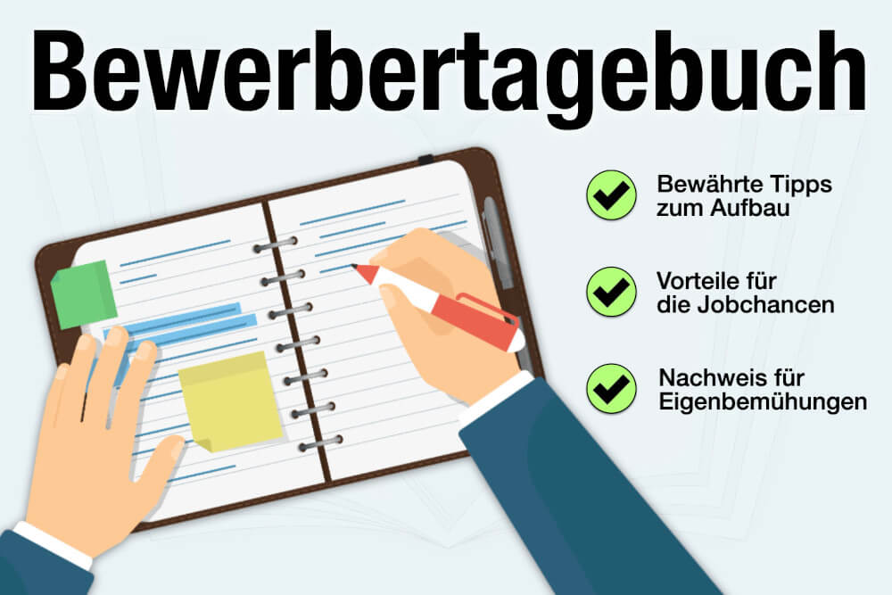 Bewerbertagebuch Schreiben Tipps Vorteile Nachweis Eigenbemuehungen
