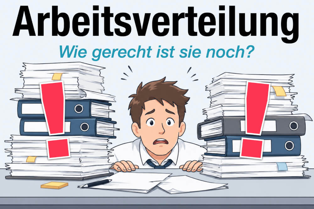 Arbeitsverteilung Definition Bedeutung Gerecht Unfair Arbeitsplatz Team