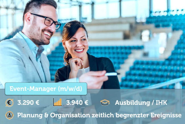 Eventmanagement: Studium, Aufgaben, Gehalt