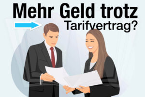 Mehr Gehalt Tarifvertrag Tipps Gehaltsverhandlung