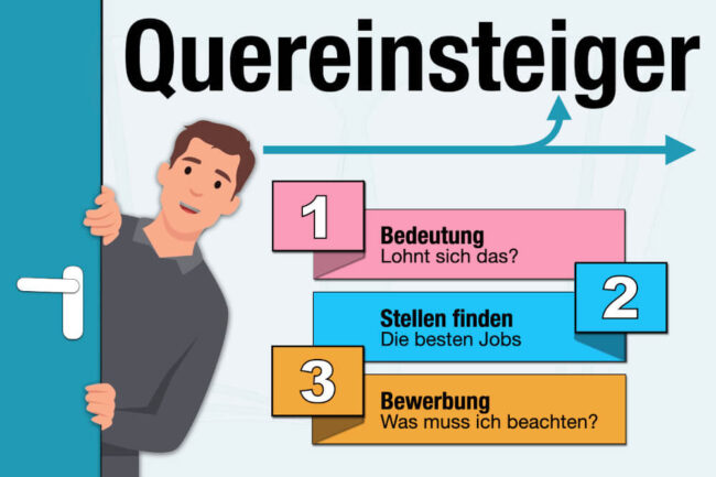 Quereinsteiger: Bedeutung, Jobs + Bewerbungstipps