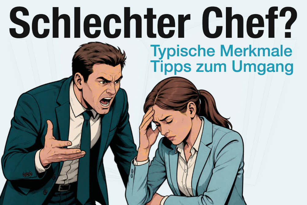 Schlechter Chef Anzeichen Warnzeichen Erkennen Tipps Umgang