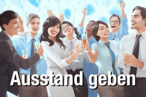 Ausstand Geben Abschied Feiern Job Tipps Regeln
