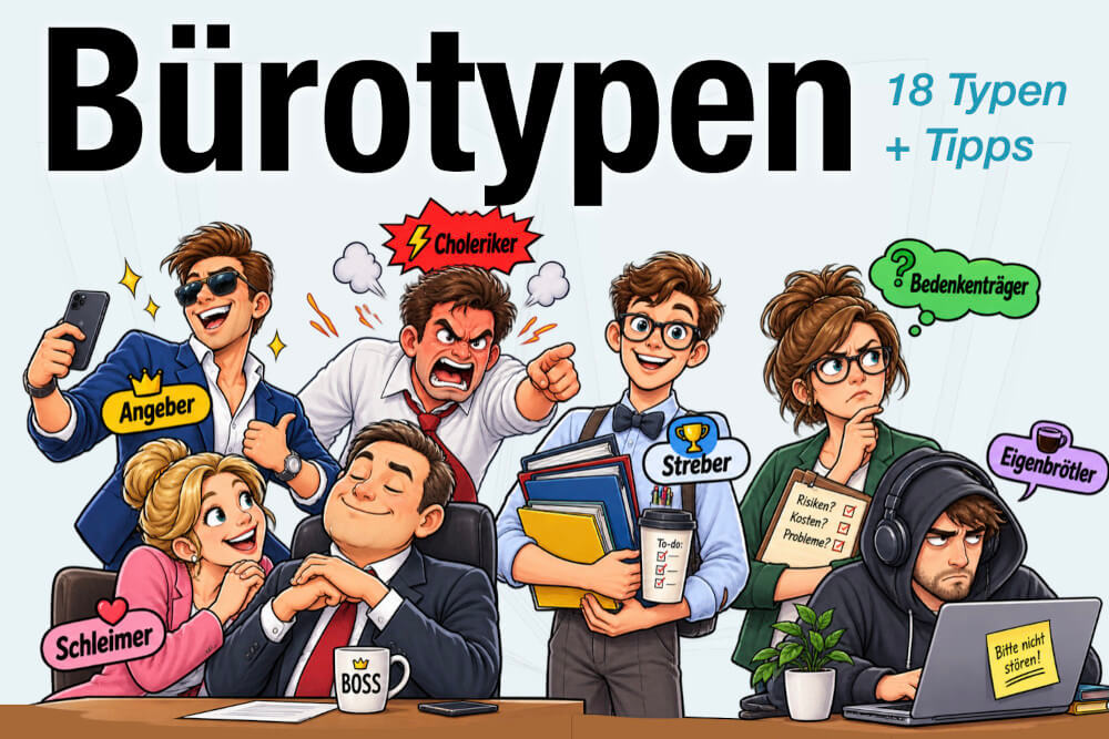 Buerotypen Erkennen Tipps Zum Umgang