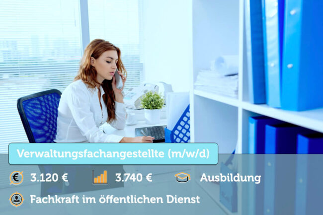 Verwaltungsfachangestellte: Aufgaben, Ausbildung, Gehalt + Bewerbung