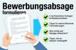 Bewerbungsabsage Formulieren Absage Antwort Schreiben Vorlage Muster Tipps