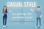 Casual Bedeutung Style Mode Look Chic Deutsch Tipps Maenner Frauen
