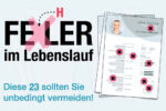 Lebenslauf Fehler Vermeiden 23 Tipps Bewerbung