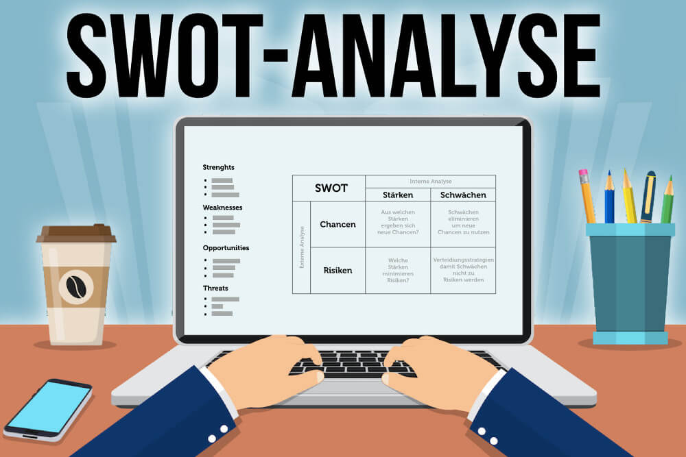 SWOT-Analyse: Vorlagen, einfache Anleitung + Beispiele