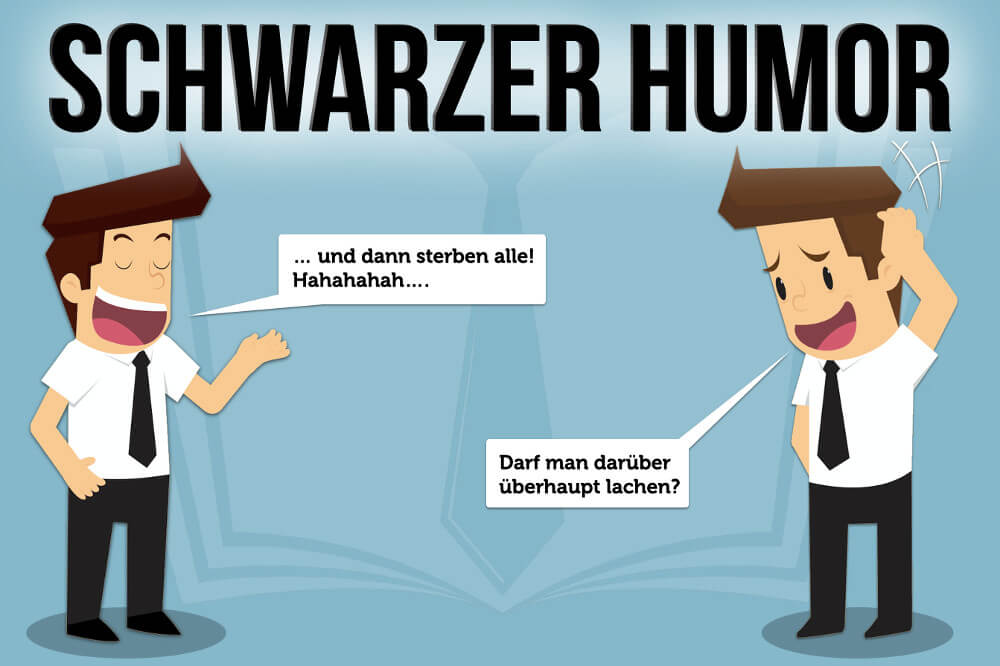 Schwarzer Humor: 150 extreme Witze + Bilder