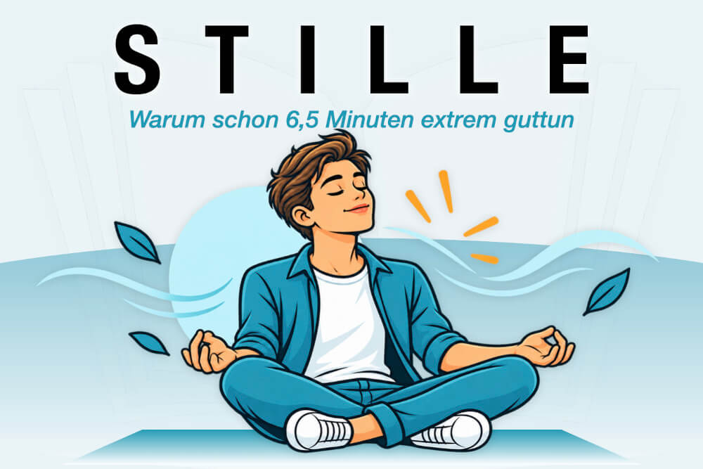 Stille Bedeutung Ruhe Gehirn Psychologie 6 Minuten Studie