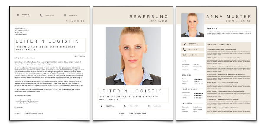 Bewerbungsmuster Word Kostenlos Leiter Führungskraft Muster 4