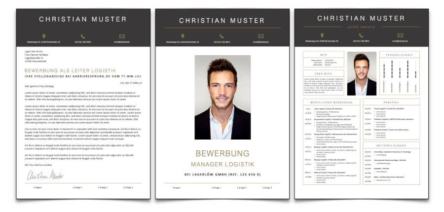 Bewerbungsmuster Word Kostenlos Leiter Führungskraft Muster 5