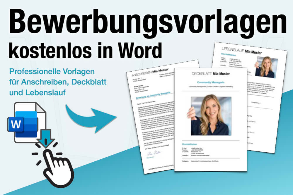 Bewerbungsvorlagen Kostenlos Word Karrierebibel Deutsch Download