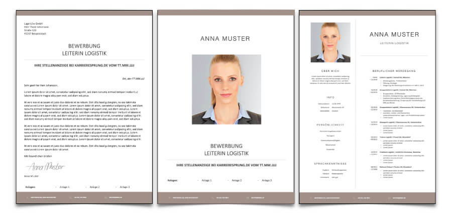 Bewerbungsmuster Kostenlos Word Karrierebibel Fachkraft 1