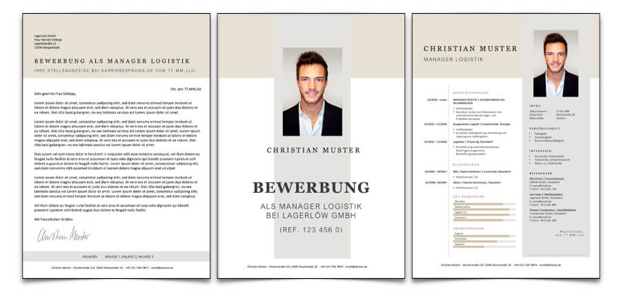 Bewerbungsmuster Kostenlos Word Karrierebibel Fachkraft 2