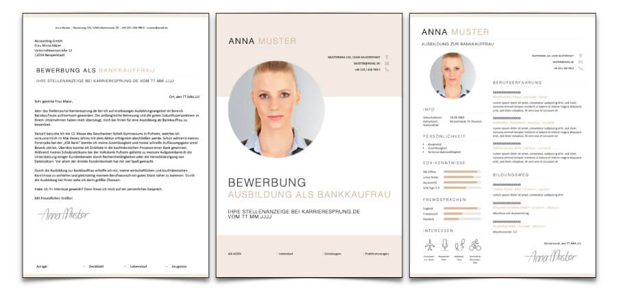 Bewerbungsmuster Kostenlos Word Kreativ Beispiel 1