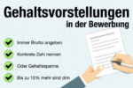 Gehaltsvorstellungen Bewerbung Wie Angeben Beispiel Formulierung