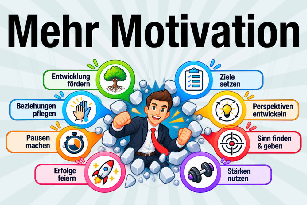 Motivation Definition Intrinsisch Extrinsisch Arbeit Tipps Motivieren
