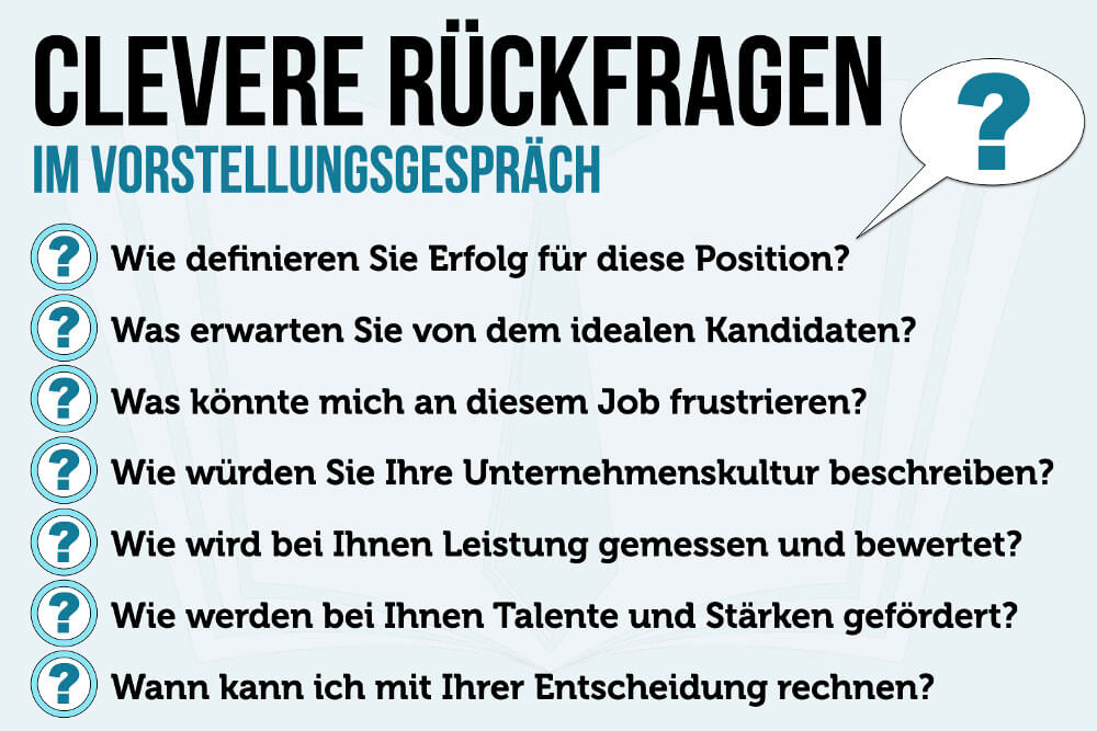 Nachdem Sie schon einige Fragen der Personaler beantworten mussten (100 kla...