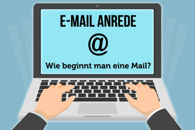 E-Mail Anrede