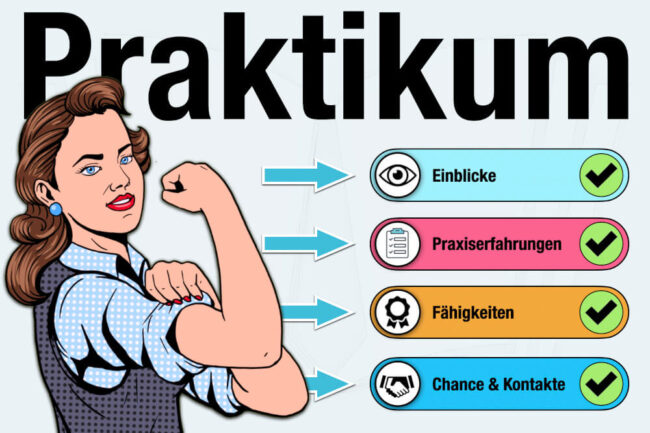 Praktikum: Alle Infos zu Bewerbung, Gehalt + Rechte!