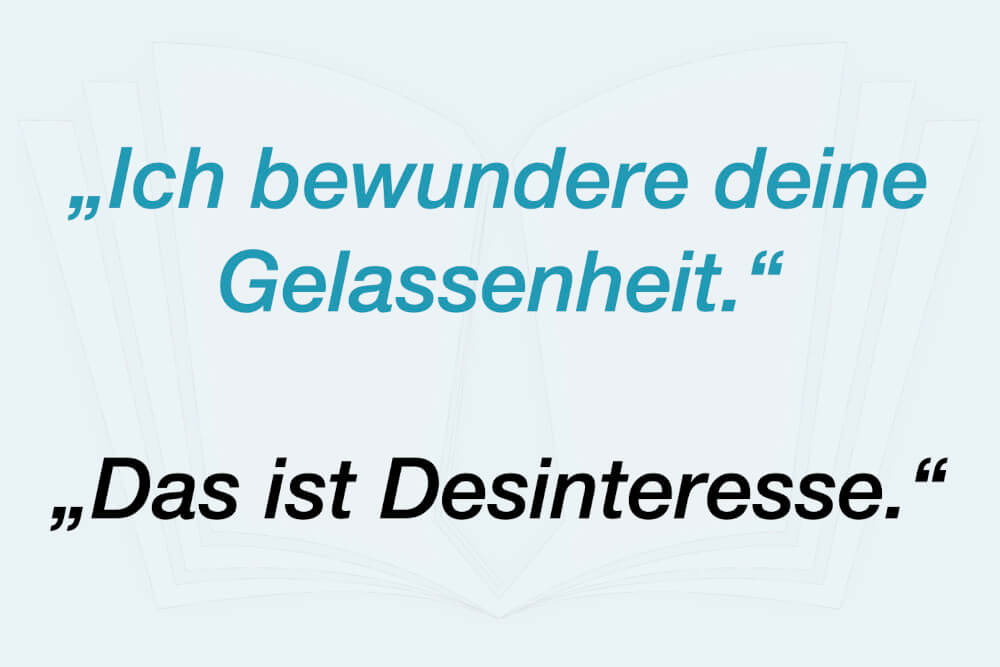 Schlagfertigkeit Beispiel Spruch Lustig Gelassenheit
