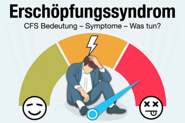 Erschöpfungssyndrom (CFS): Erste Symptome + Was tun?