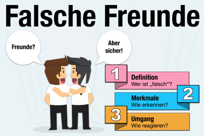 Falsche Freunde: Beispiele – wie erkennen + was tun?