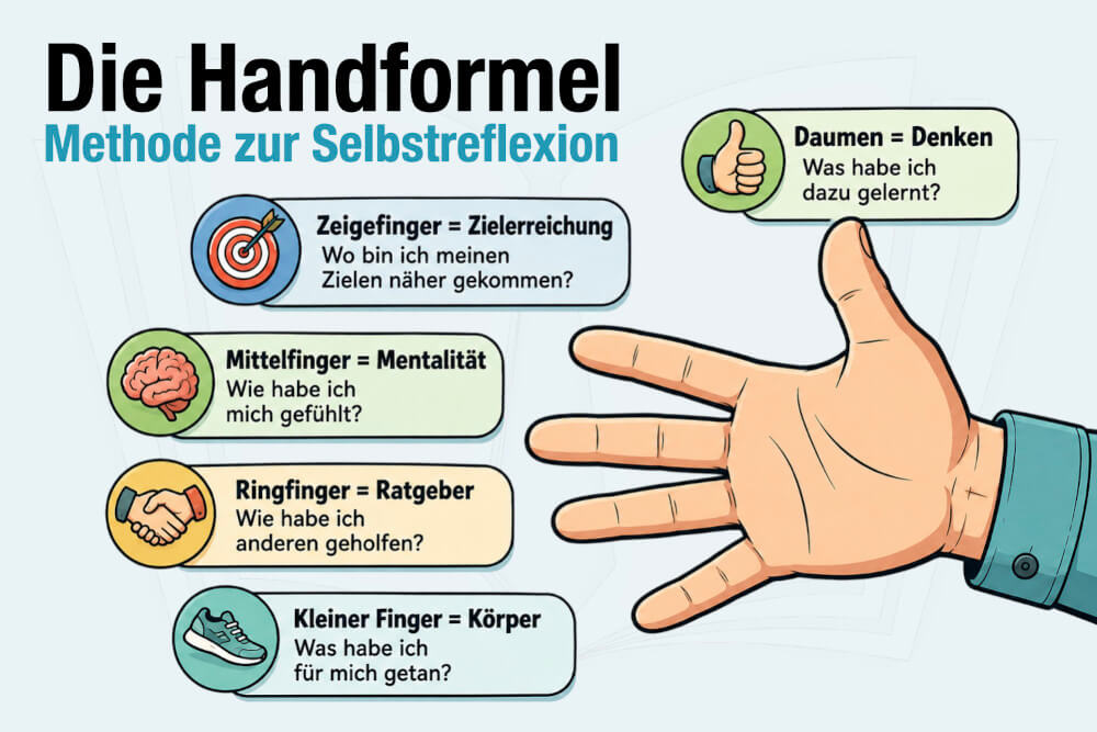 Handformel Zur Selbstreflexion Uebung Methode