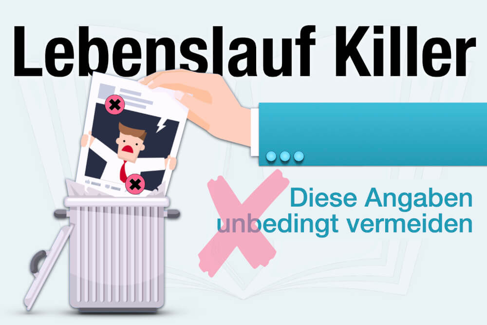 Lebenslauf Killer Vermeiden Tipps Bewerbung