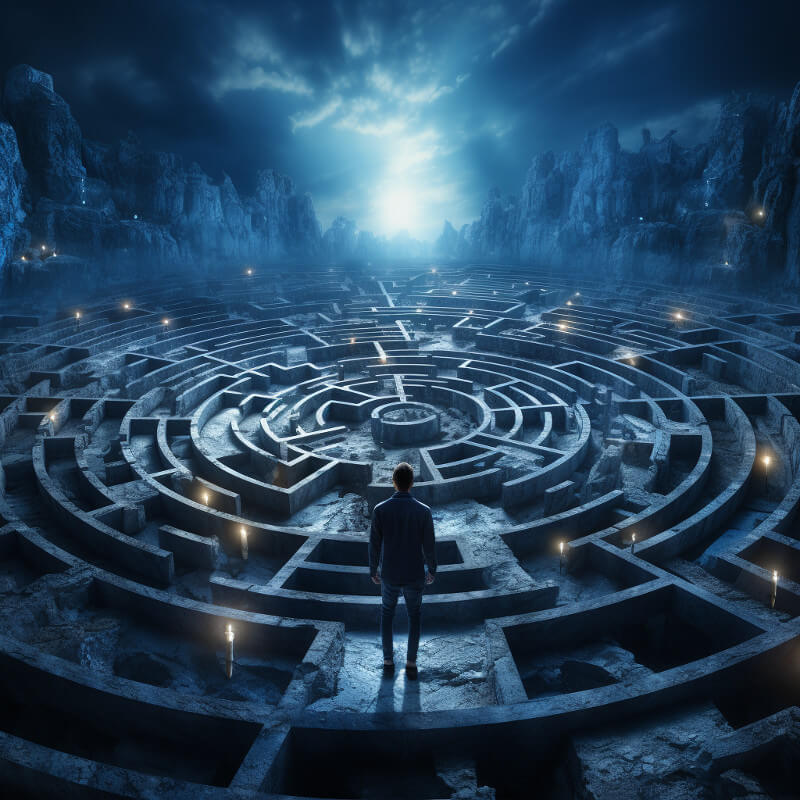 Traumdeutung Bilder Traumsymbole L Labyrinth