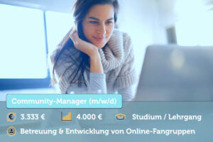 Community Manager Beruf Gehalt Bewerbung Jobbprofil Deutsch Ausbilduzng