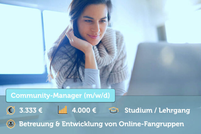 Community Manager werden: Gehalt, Jobs, Ausbildung