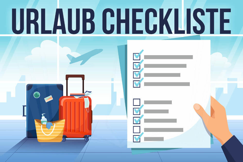 Urlaub Checkliste: Kostenlose Packliste zum Abhaken