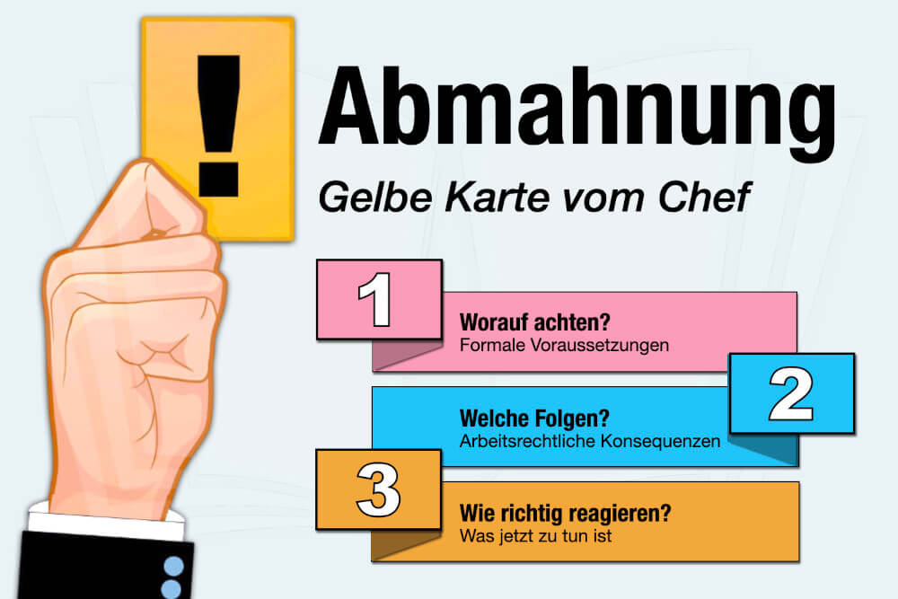 Abmahnung Arbeitsrecht Muster Form Gruende Folgen