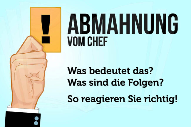 Abmahnung: Worauf achten? Was tun? + Vorlage