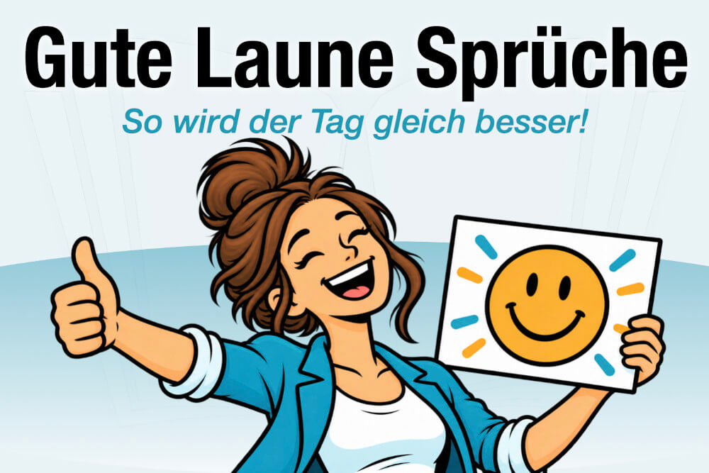 Gute Laune Sprueche Lustig Kurz Motivation Tag