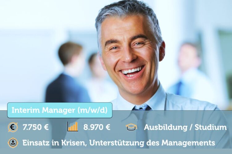 Interim Manager: Aufgaben, Ausbildung, Gehalt + Bewerbung