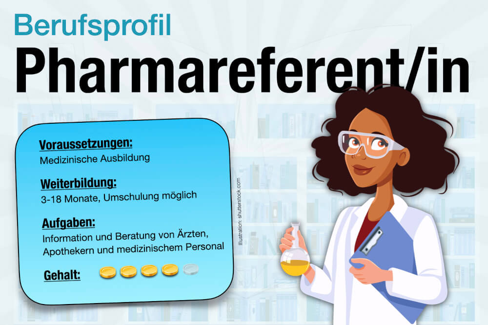 Beruf Pharmareferent Ausbildung Gehalt Jobs Aufgaben Karriere