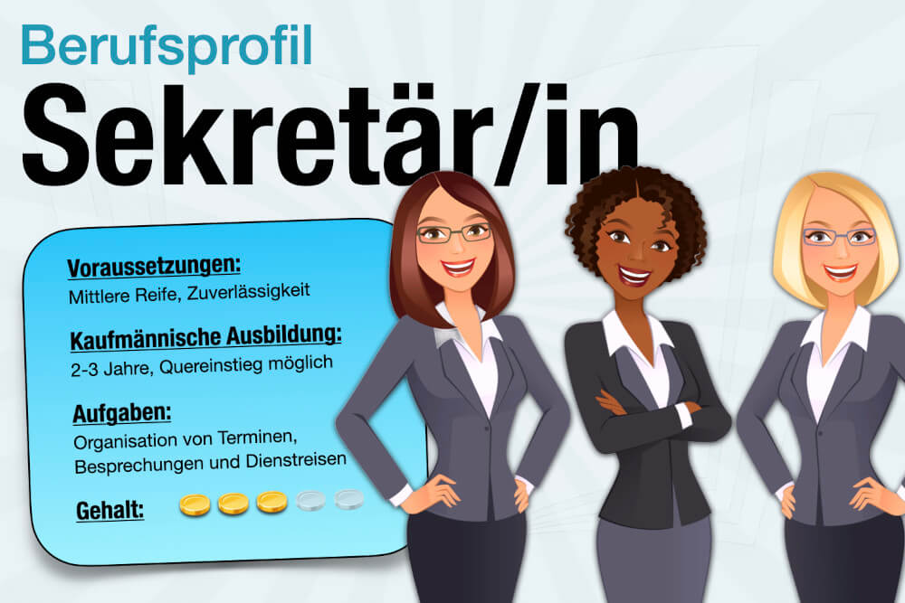 Beruf Sekretaerin Ausbildung Gehalt Jobs Aufgaben Karriere