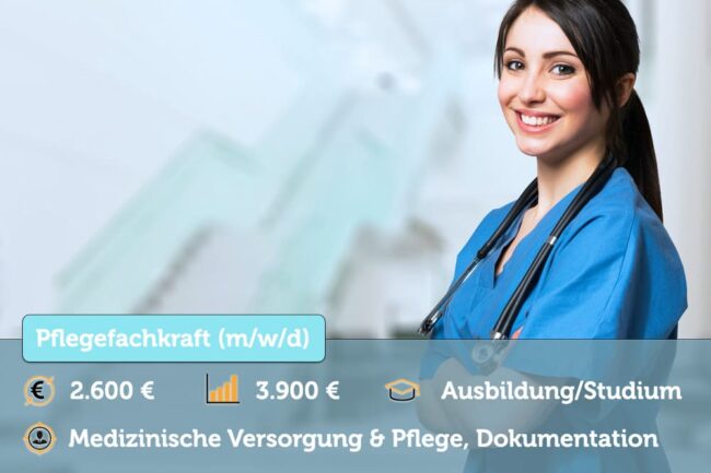 Pflegefachkraft: Aufgaben, Ausbildung, Gehalt + Bewerbung