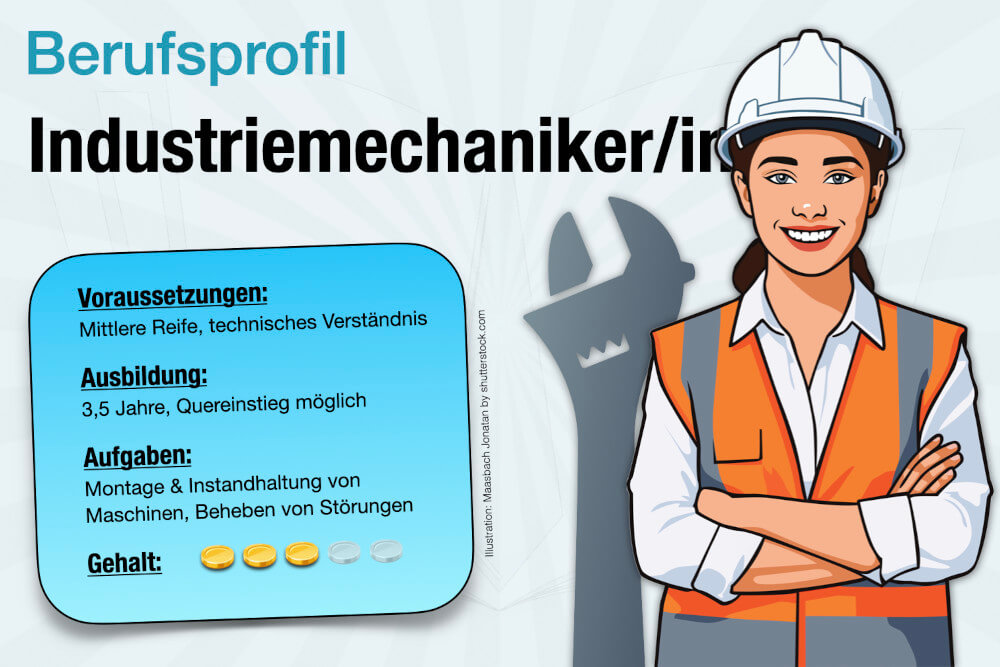 Beruf Industriemechaniker Ausbildung Gehalt Jobs Aufgaben Karriere