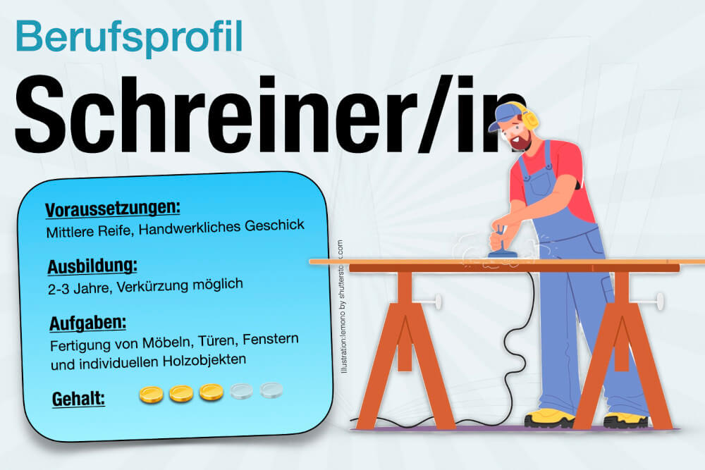Beruf Schreiner Ausbildung Gehalt Jobs Aufgaben Karriere