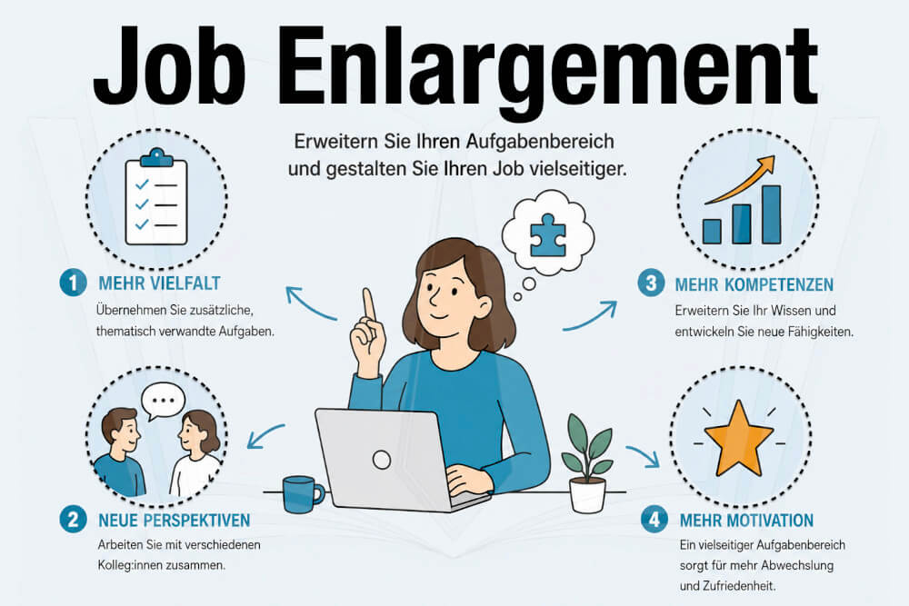 Job Enlargement Definition Bedeutung Tipps Strategien Beispiele