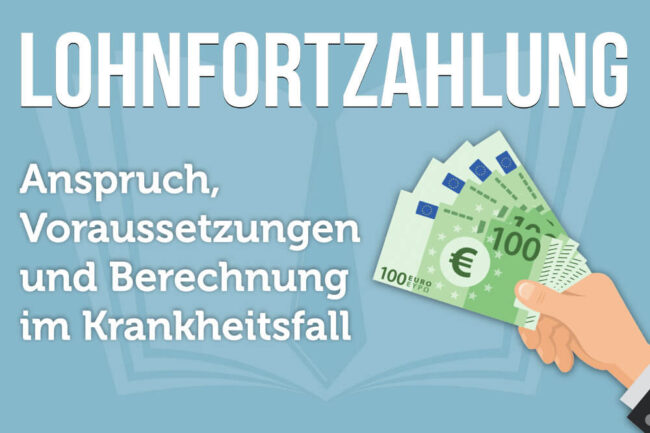 Lohnfortzahlung