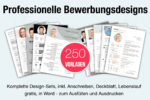 250 Profi Bewerbungsdesigns Kostenlos + Modern In Word