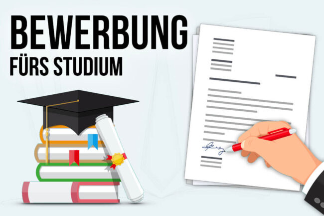 Bewerbung Studium: Muster, Inhalte + Tipps für die Uni